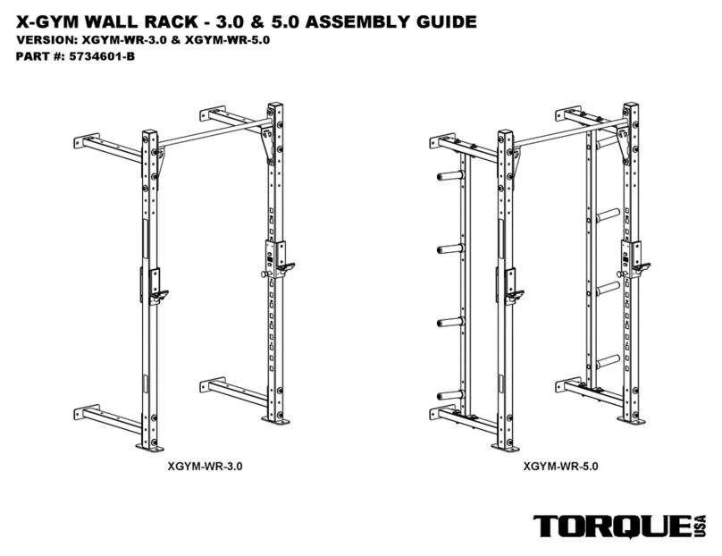 Torque XGYM-WR-3.0 User manual