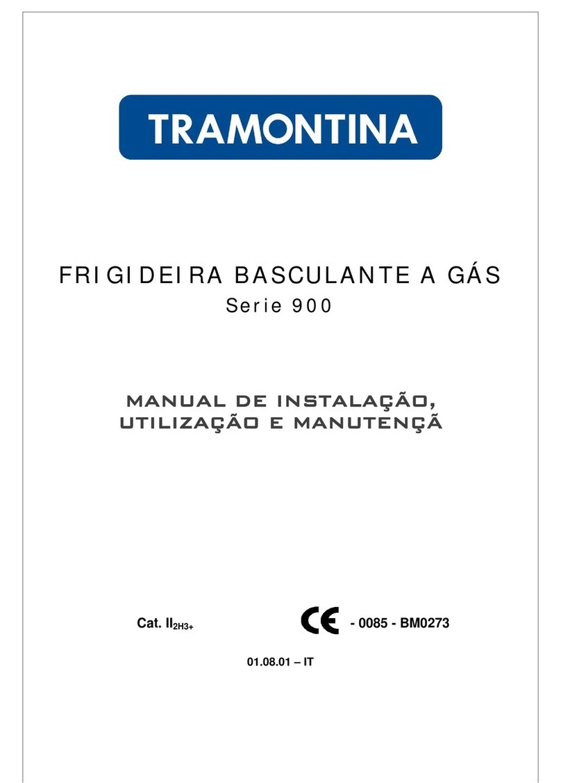 Tramontina 900 Series Instruction manual for installation, maintenance and use