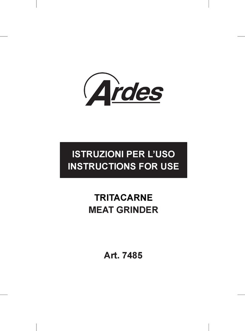 ARDES 7485 Instructions for use