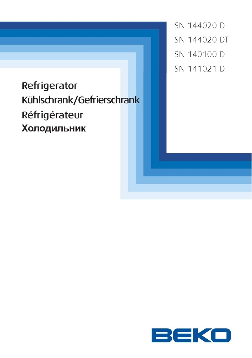 Beko SN 144020 D User manual Beko SN 144020 D User manual