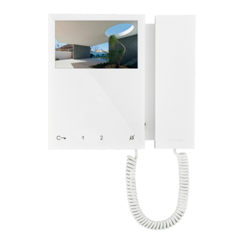 Comelit Mini 6701W Technical manual