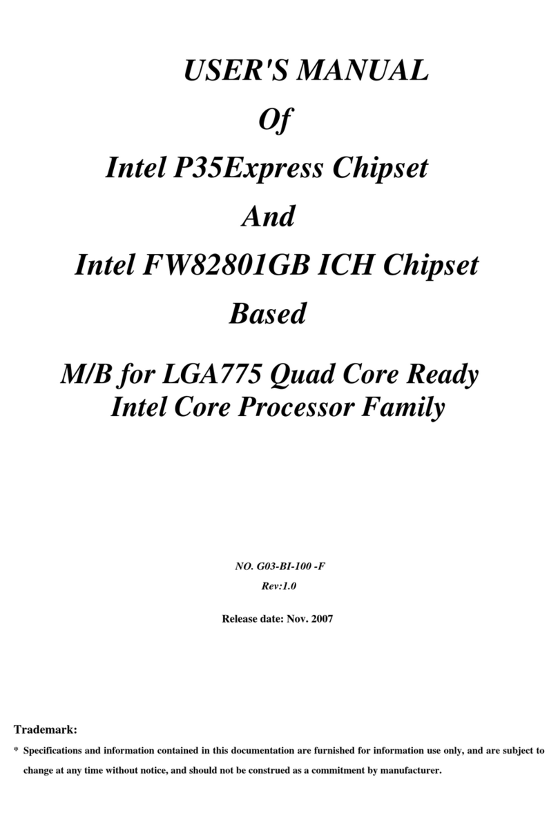 Intel P35Express Chipset User manual Intel P35Express Chipset User manual