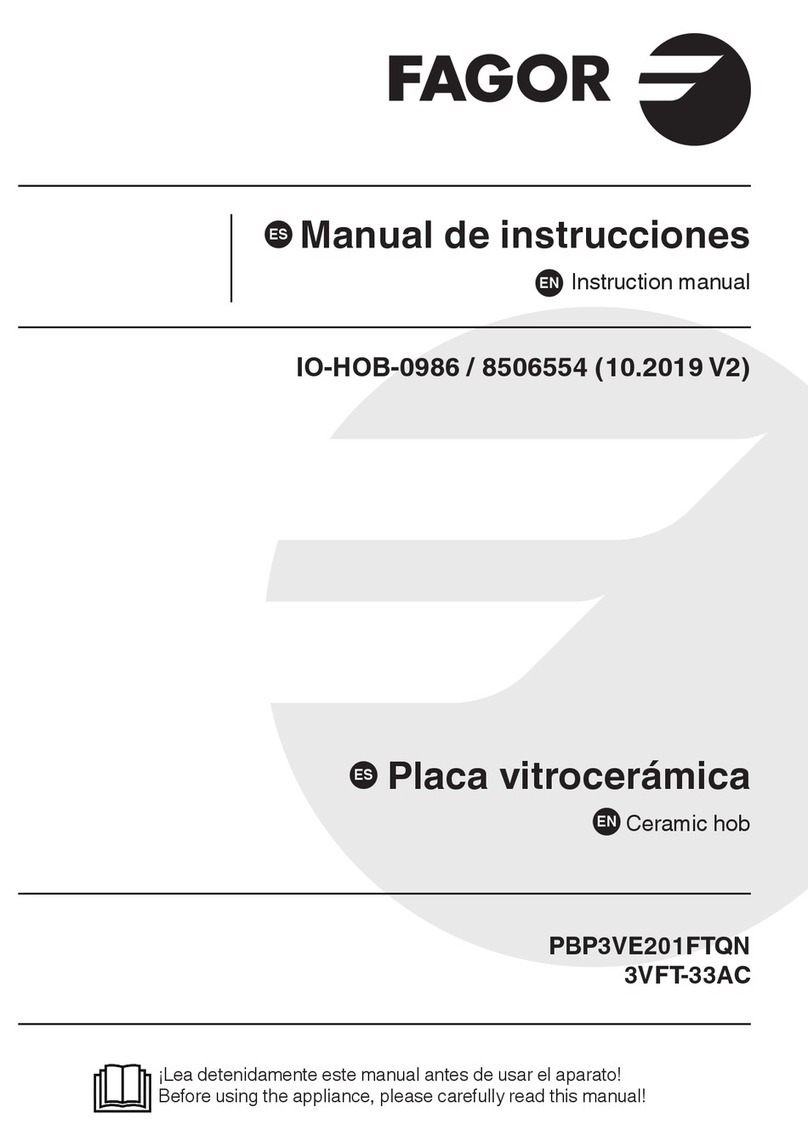 Fagor PBP3VE201FTQN User manual