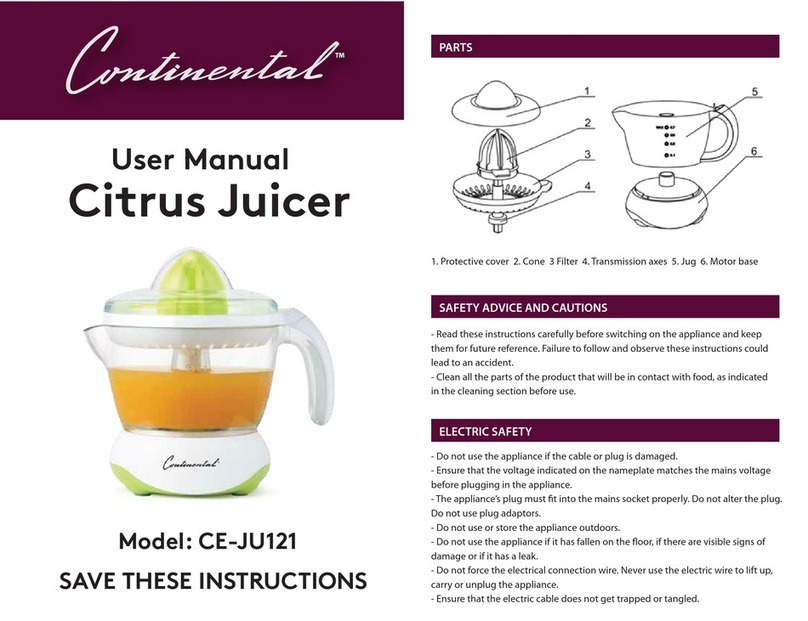 Continental Refrigerator CE-JU121 user manual Continental Refrigerator CE-JU121 user manual