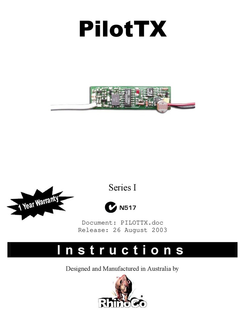 RHINO PilotTX quick start guide