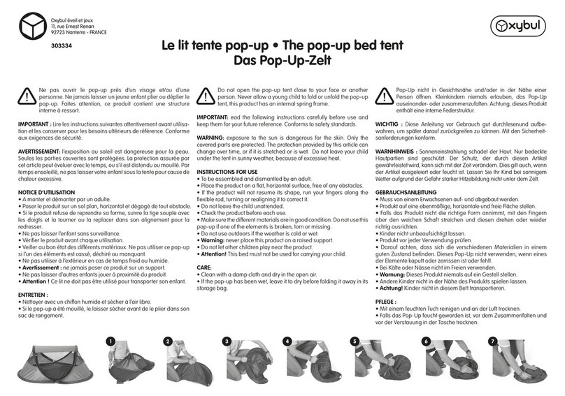 Oxybul 303334 User manual