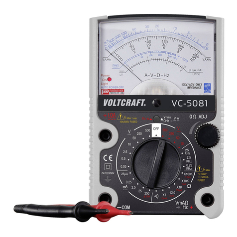 VOLTCRAFT VC-5081 operating instructions