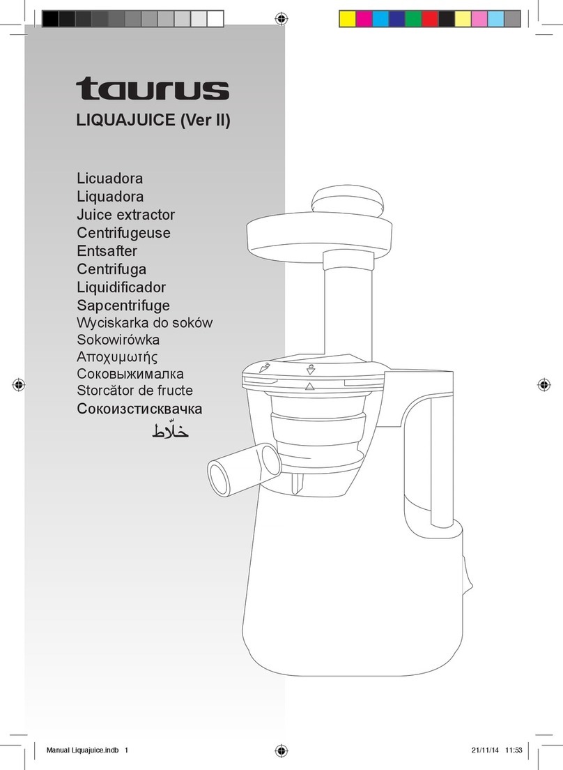 Taurus LIQUAJUICE manual