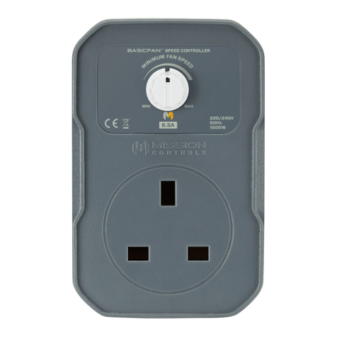 MISSION CONTROLS BASiCFAN User instructions