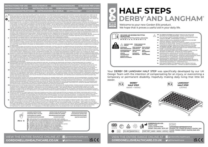 Gordon Ellis & CO DERBY quick start guide