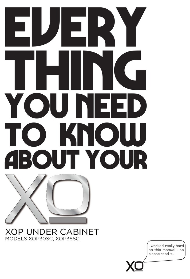Xo XOP30SC User manual