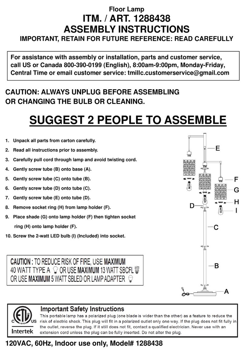Intertec Data Systems 1288438 Assembly instructions