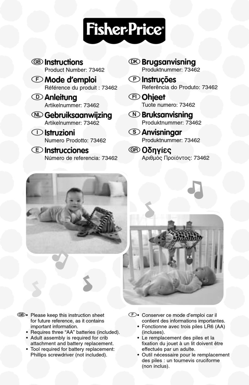Fisher-Price 73462 instructions