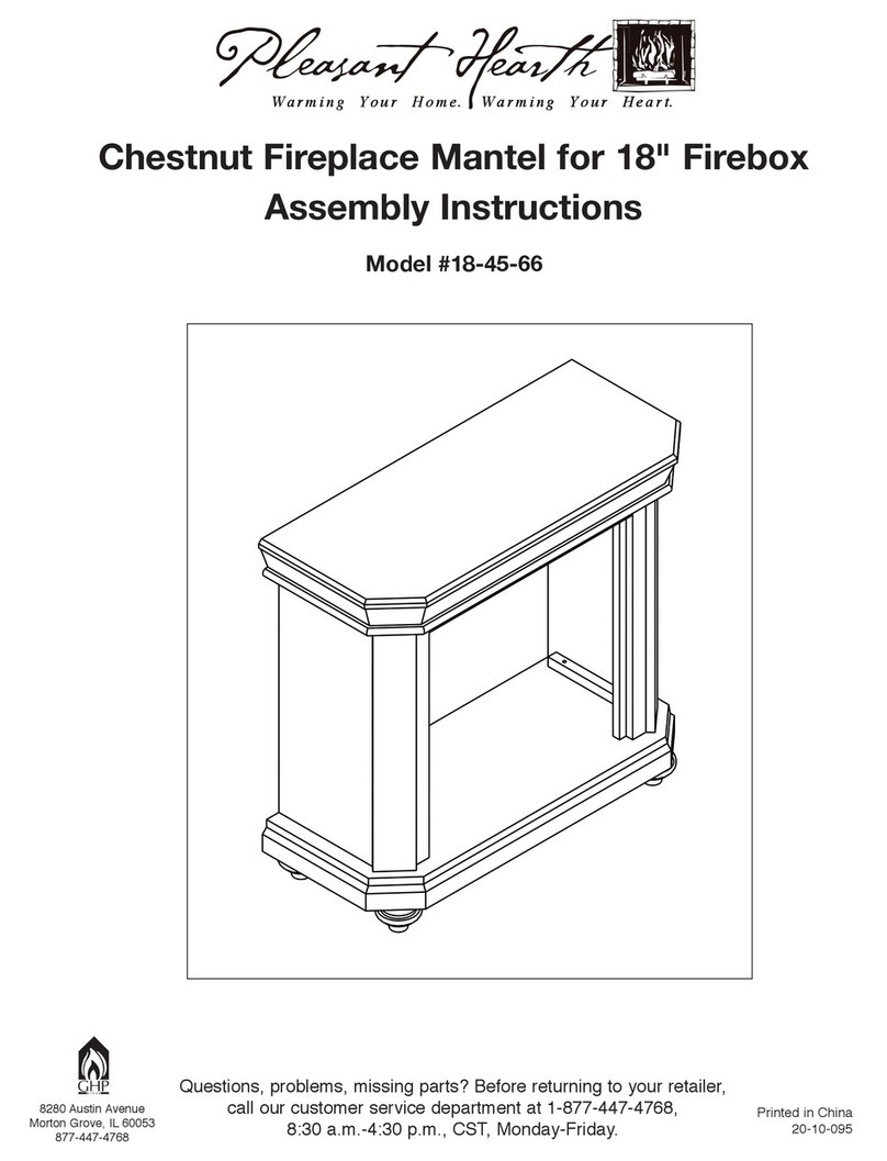 pleasant hearth 18-45-66 Assembly instructions