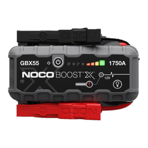 NOCO Genius BOOST X GBX55 User guide & warranty NOCO Genius BOOST X GBX55 User guide & warranty
