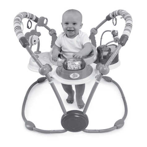 Bright Starts Giggle Bugs Activity Jumper 60028-6WS User manual