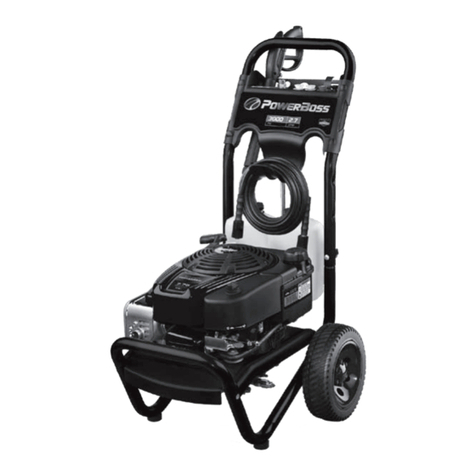 PowerBoss 3000 MAX PSI Series User manual