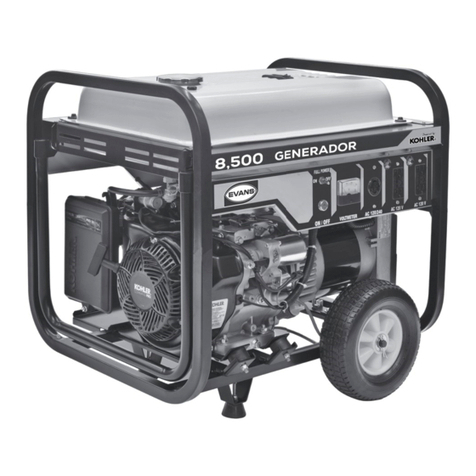 Evans G85MG1400KAE manual