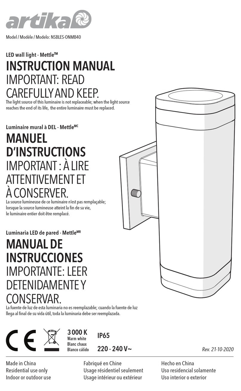 Artika NSBLES-ONMB40 User manual