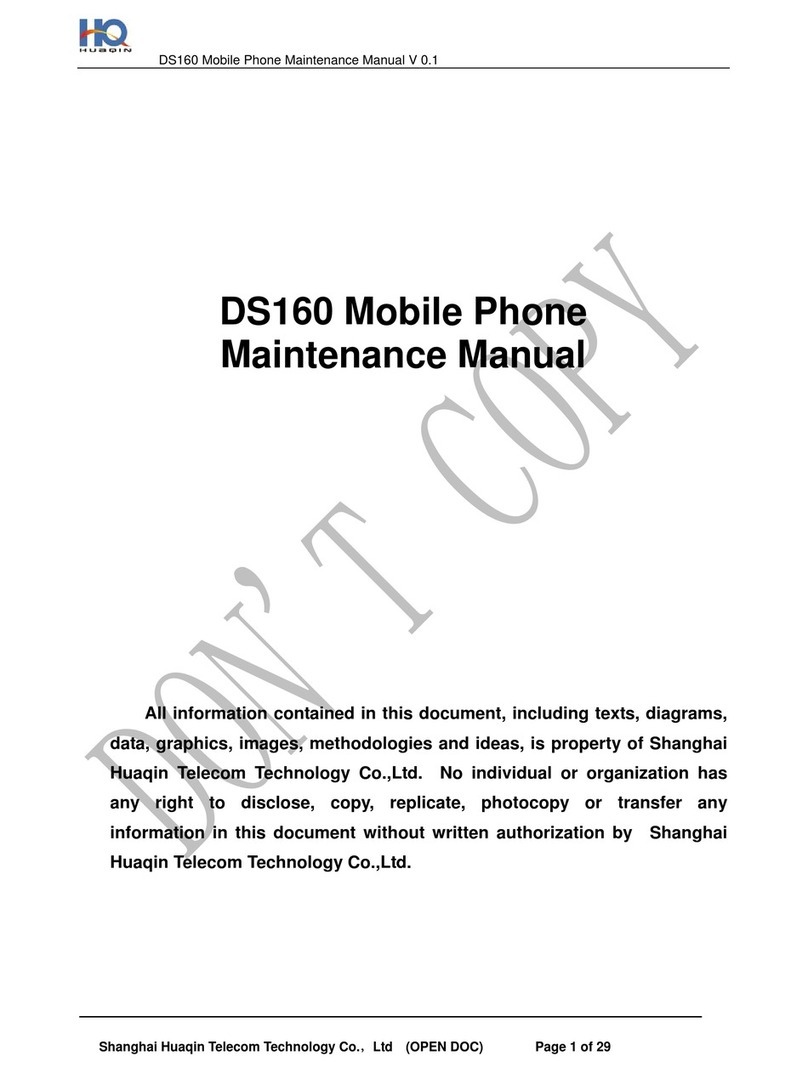 HQ DS160 User manual