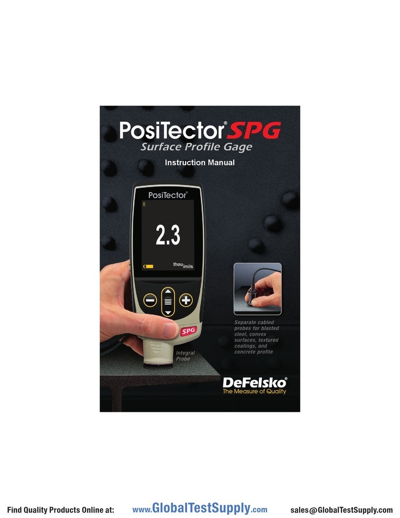 DeFelsko PosiTector SPG User manual