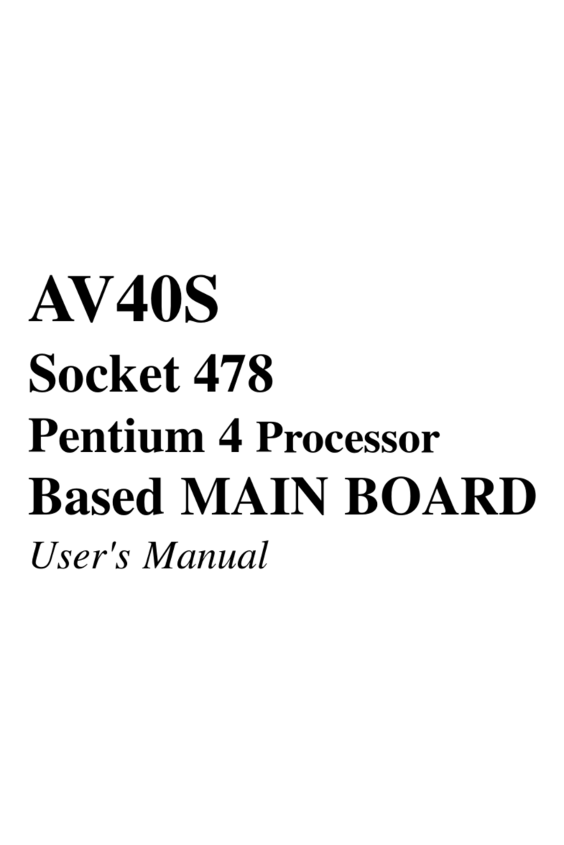 Shuttle Spacewalker AV40S User manual