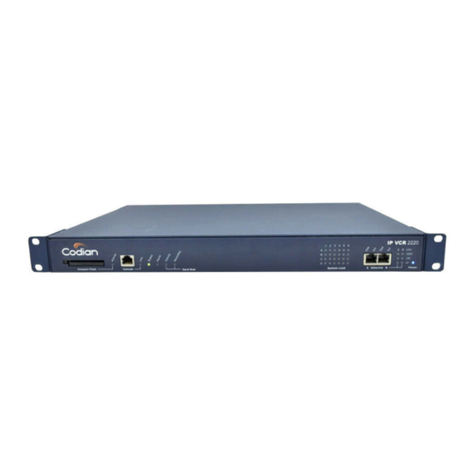 Codian IP VCR 2200 Series User manual