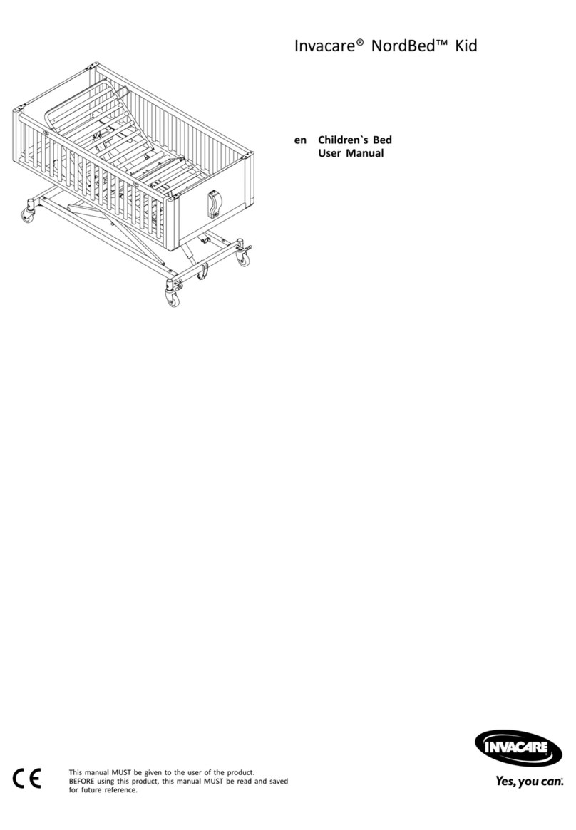 Invacare NordBed Kid User manual
