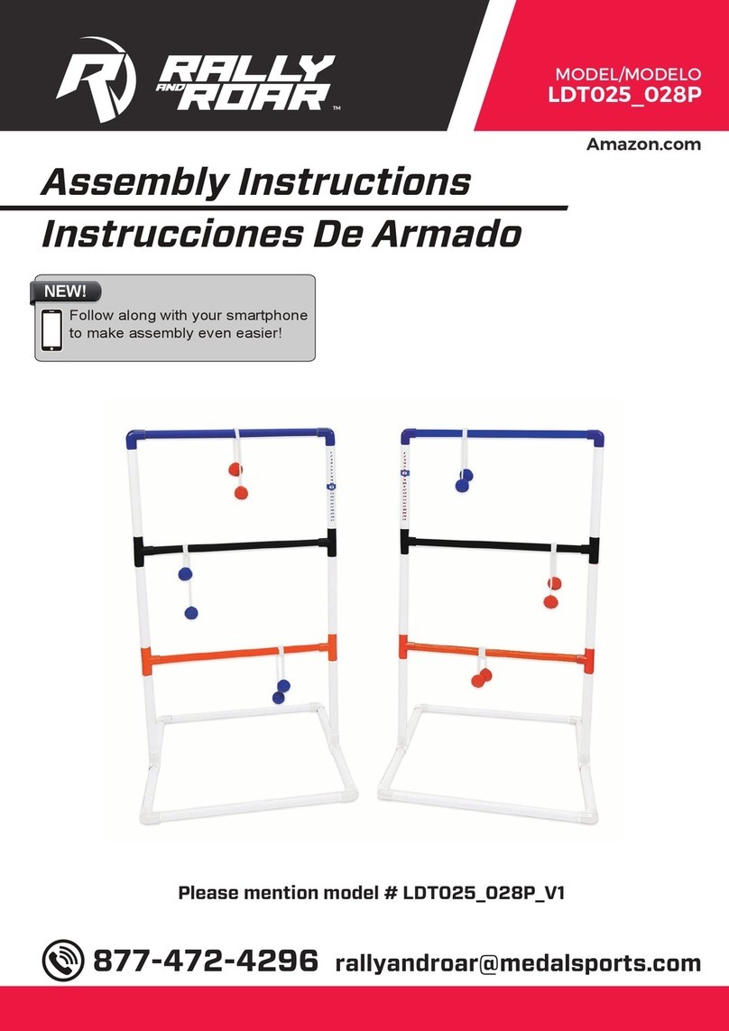 Rally and Roar LDT025_028P Assembly instructions