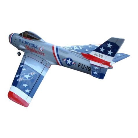 Kyosho F-86F Sabre instruction manual