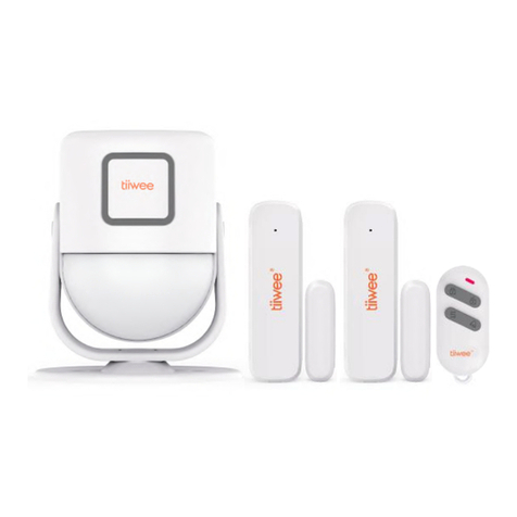 Tiiwee X4 Motion Sensor Alarm user manual