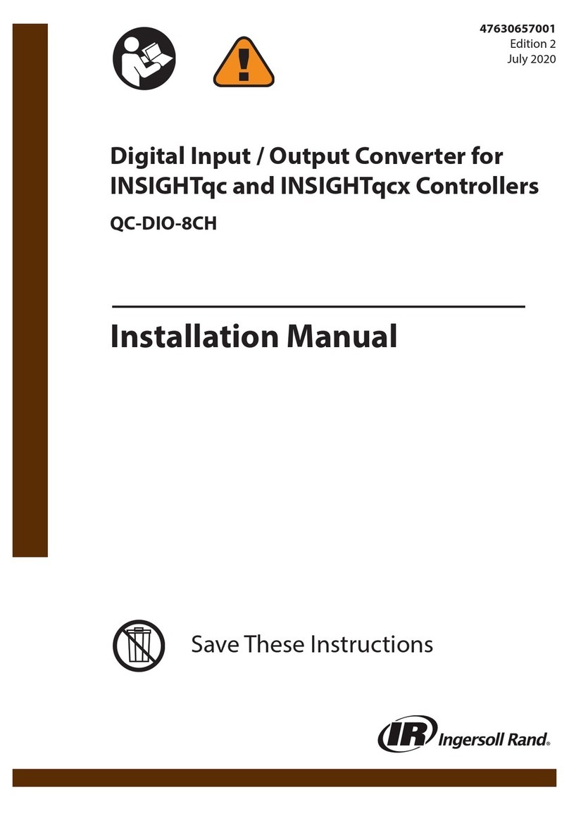 Ingersoll-Rand QC-DIO-8CH installation manual