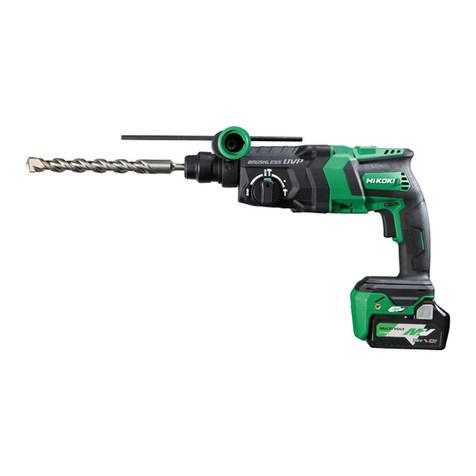 HIKOKI DH 36DPE Handling instructions