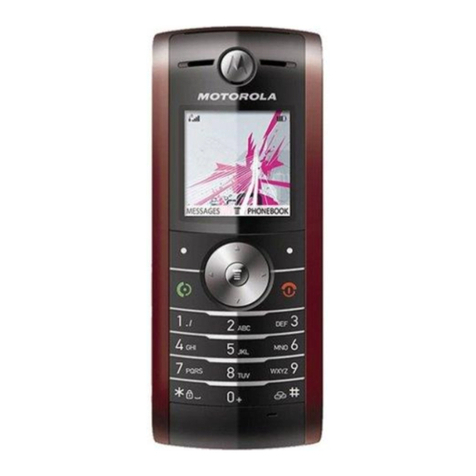 Motorola W208 Refresh User manual