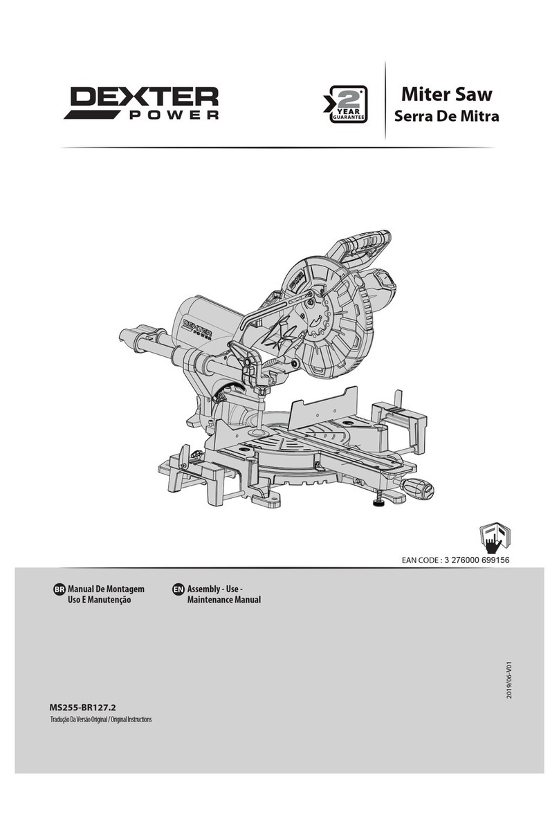 Dexter Power MS255-BR127.2 Maintenance manual