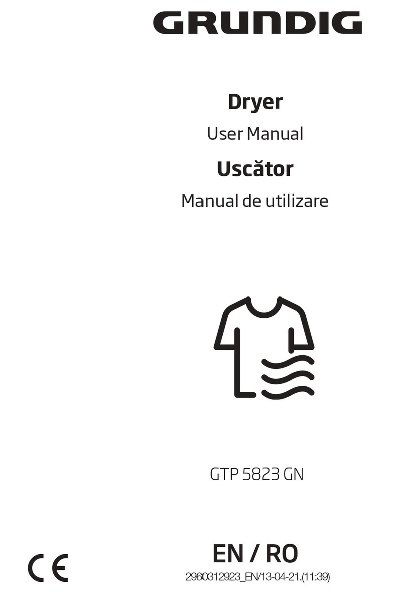Grundig GTP 5823 GN User manual