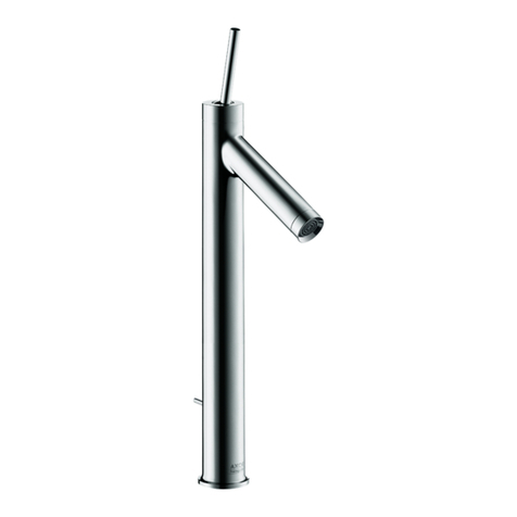 Hans Grohe AXOR Starck 10120000 manual