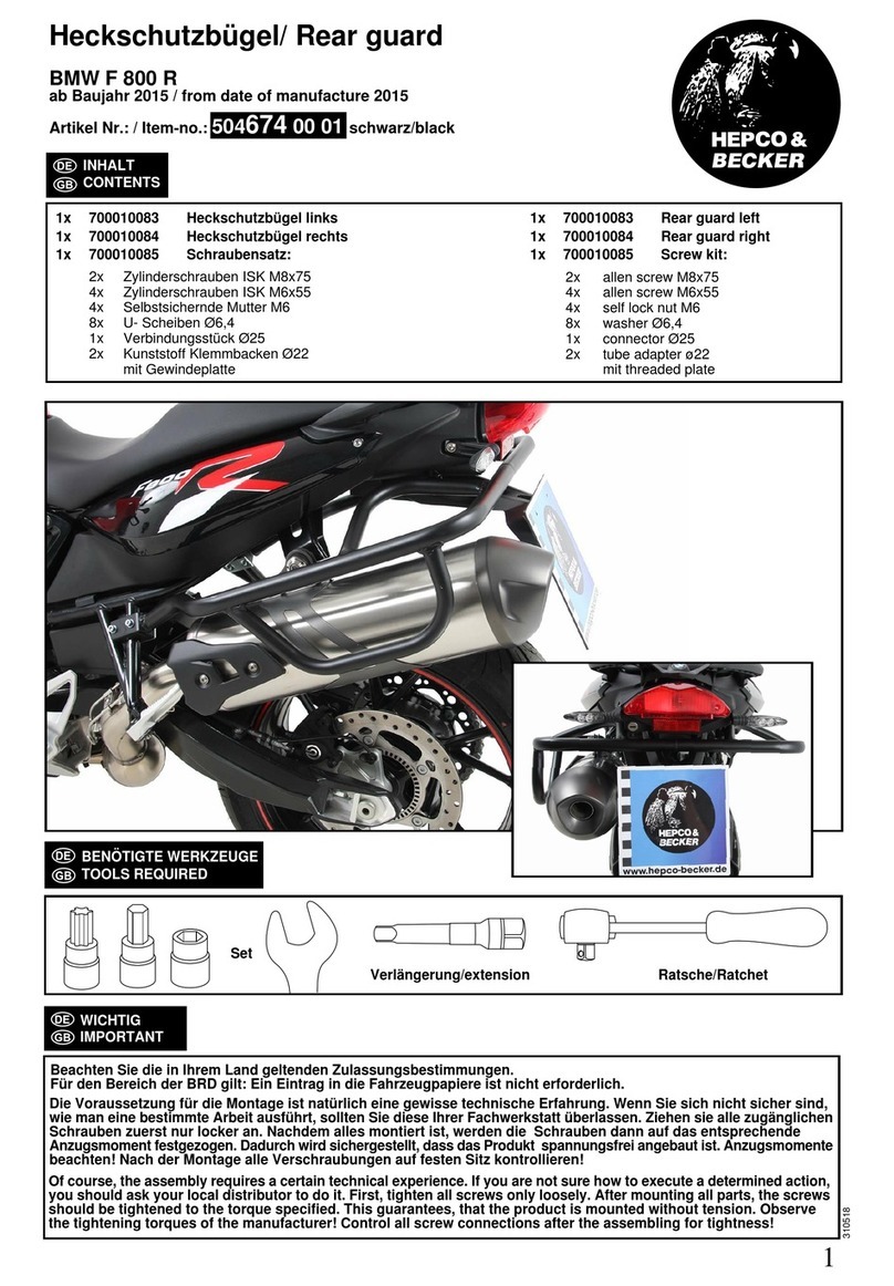 hepco & becker 504674 00 01 quick start guide