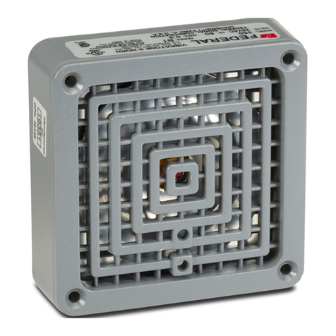 Federal Signal Corporation 350 Installation and maintenance instructions