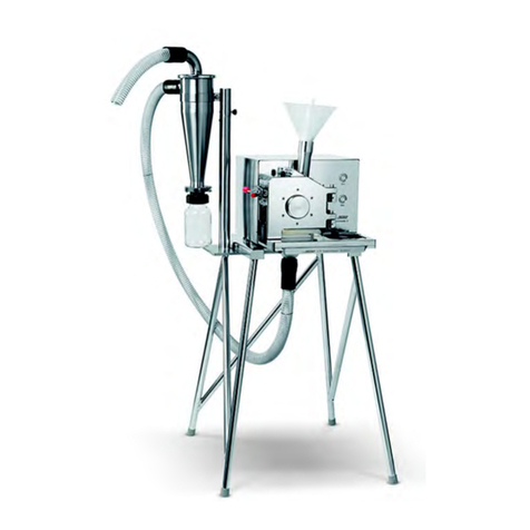 Fritsch PULVERISETTE 15 User manual