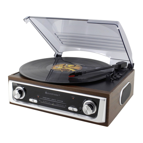SOUNDMASTER PL196H User manual
