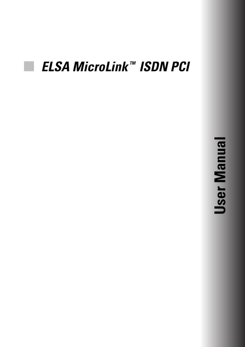 ELSA MicroLink ISDN PCI user manual