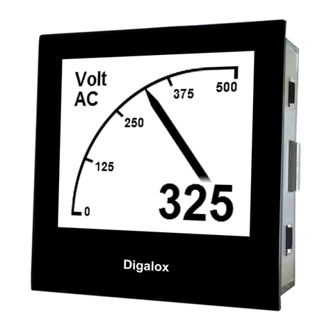 TDE Instruments Digalox DPM72-AV instruction manual