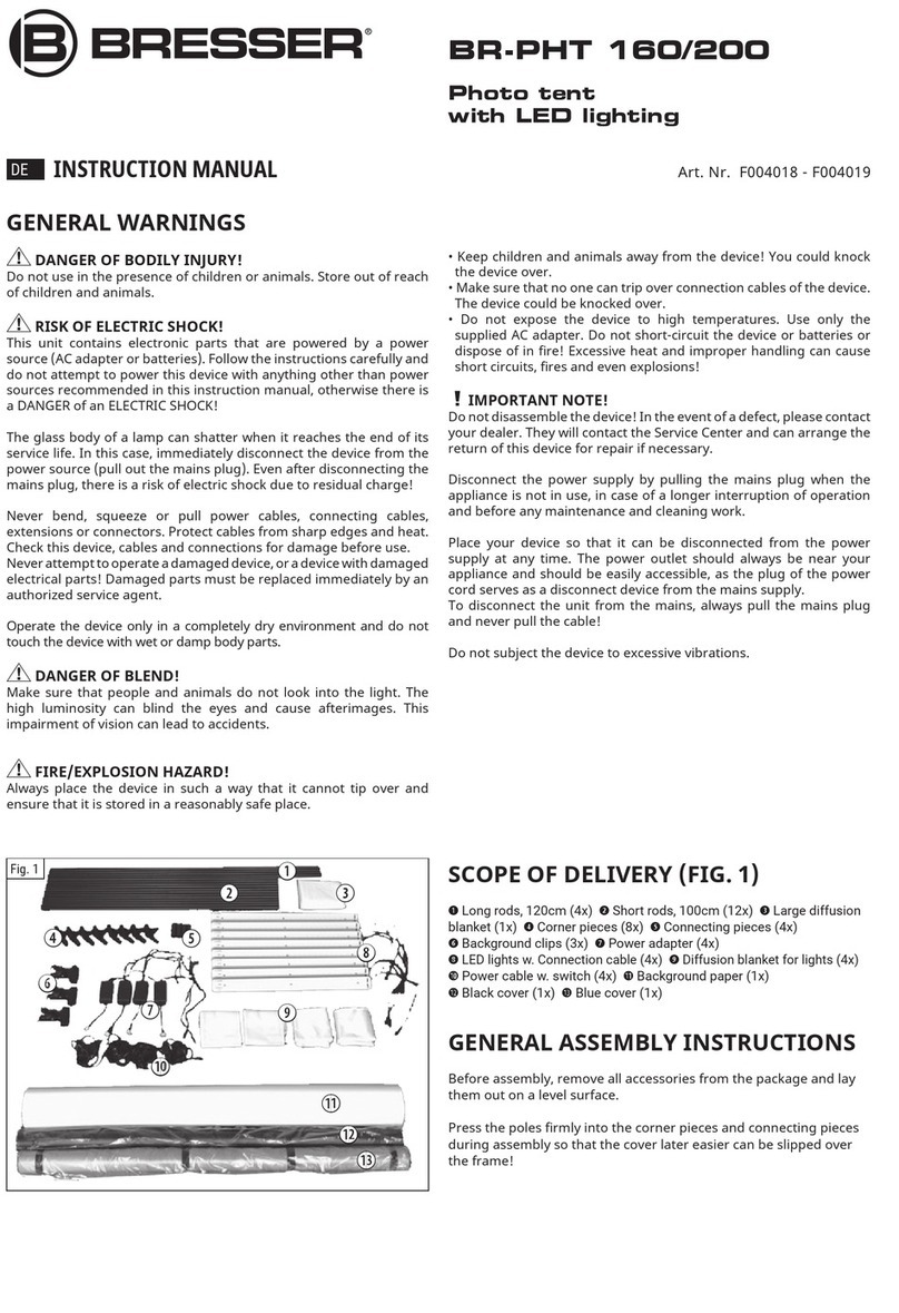 Bresser BR-PHT 160 User manual