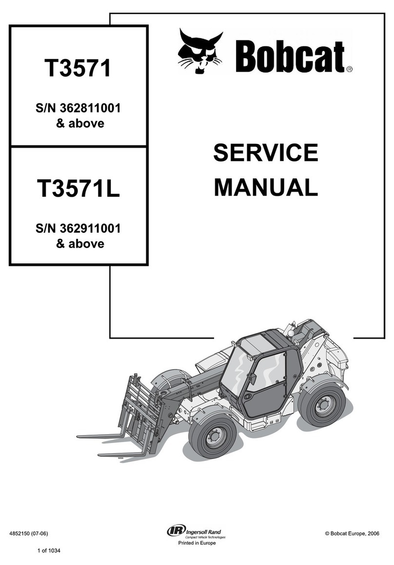 Ingersoll-Rand Bobcat T3571 Service manual
