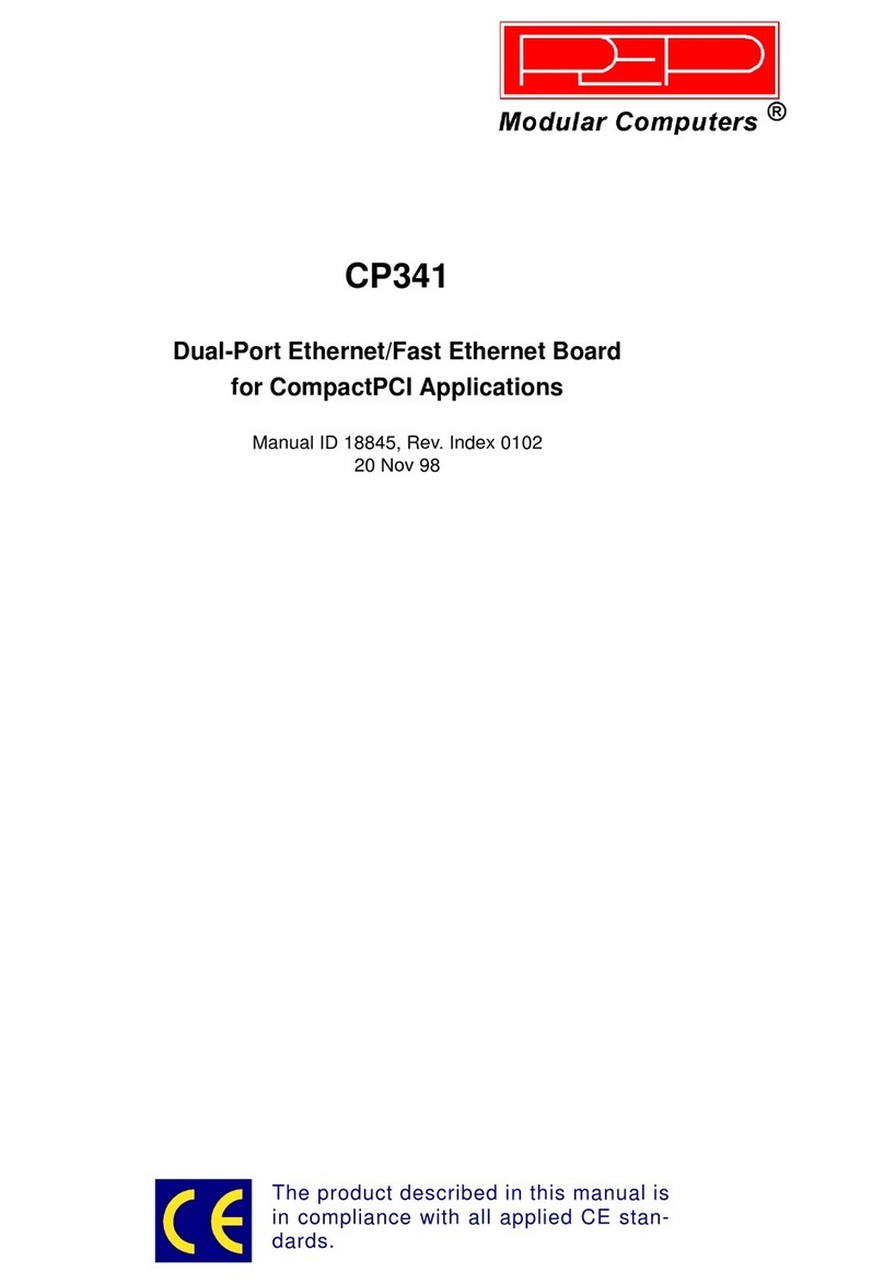 PEP Modular Computers CP341 manual