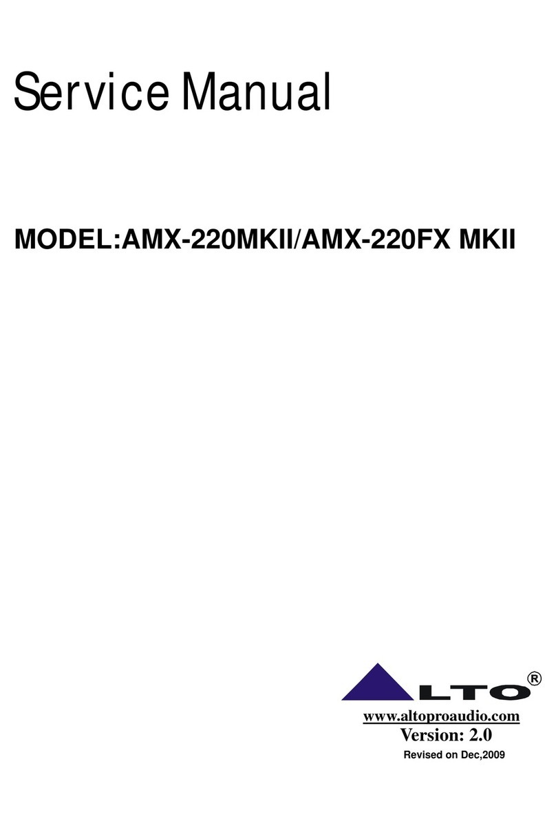 Alto AMX-220MKII User manual