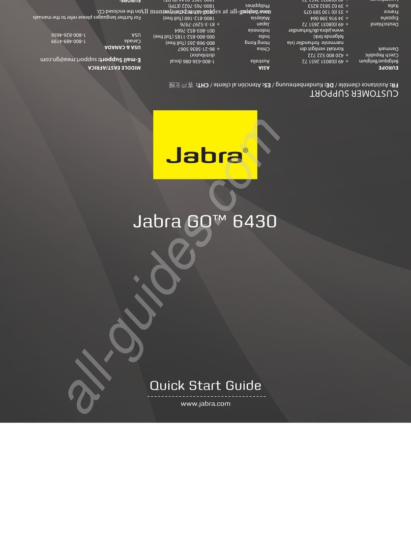 Jabra GO 6430 quick start guide