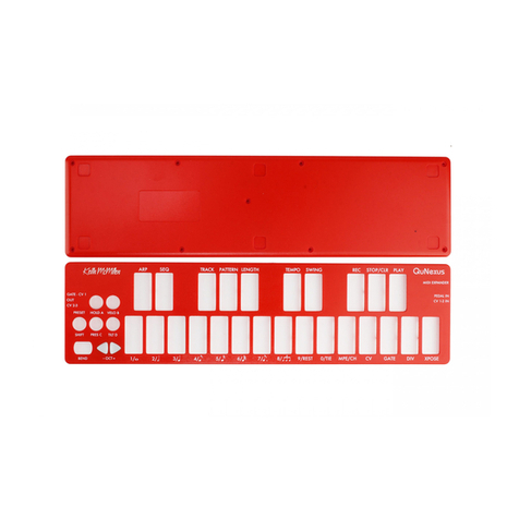 Keith McMillen Instruments QuNexus RED User manual