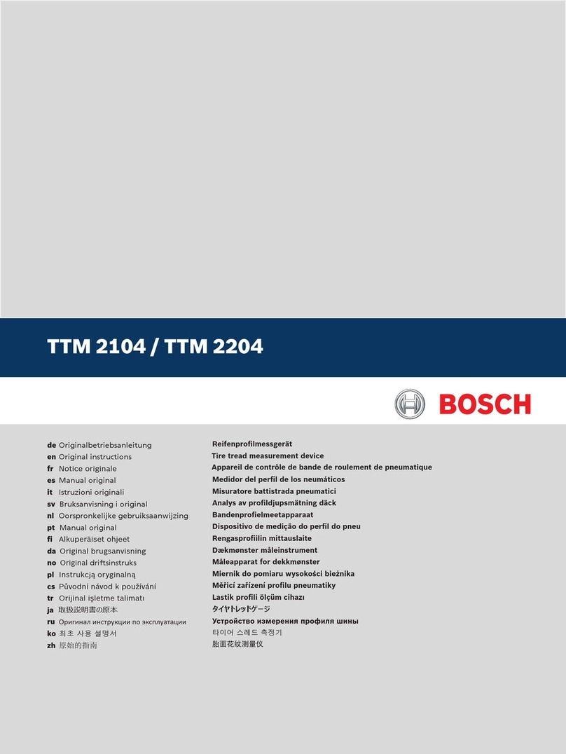 Bosch TTM 2104 User manual